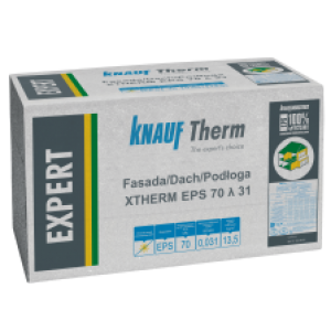 KNAUF - Therm EXPERT Fasada/Dach/Podłoga XTherm EPS 70 λ 31